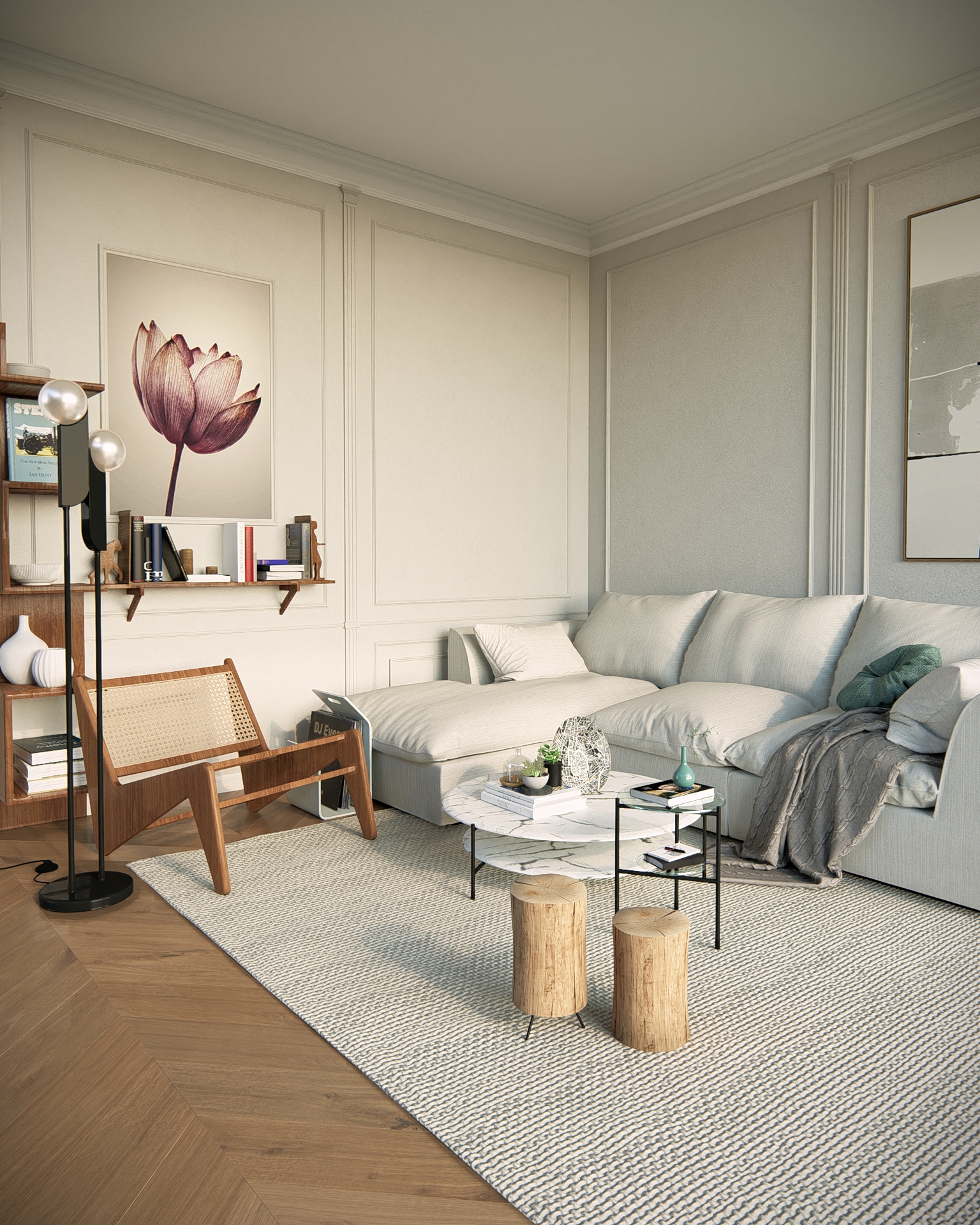 Interieur, gerendert in Lumion 2023 © ml3d